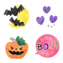 [LINE絵文字] おしゃかわ☆ハロウィン絵文字の画像