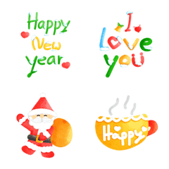 [LINE絵文字] The gang : Christmas emojiの画像