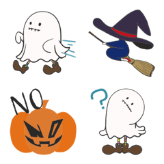 [LINE絵文字] ピーコンのハロウィン絵文字の画像