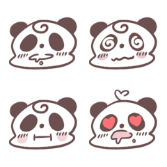 [LINE絵文字] HOPE Q Panda Emojiの画像