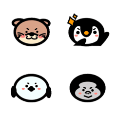 [LINE絵文字] かわいい動物さん！の画像