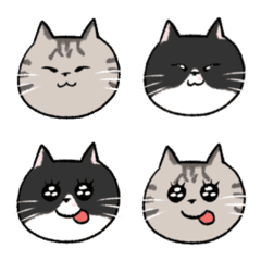 [LINE絵文字] オタクねこの画像