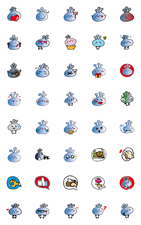 [LINE絵文字]MR. CA3D  Water .の画像一覧