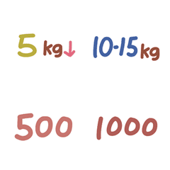 [LINE絵文字] Pets(bathing and grooming)(price/weight)の画像