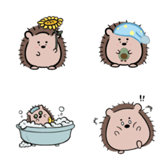 [LINE絵文字] Baby hedgehogの画像