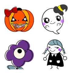 [LINE絵文字] Halloween ♡ Cute絵文字の画像