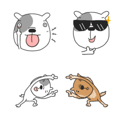 [LINE絵文字] 犬氏①の画像