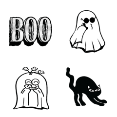 [LINE絵文字] Oh My Ghost Spooky Time  | Vol.2の画像