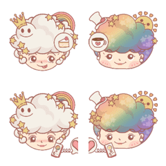 [LINE絵文字] Queen B ＆ Dreamy Emojiの画像