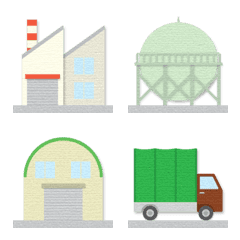 つながる 町工場 アルファベットの絵文字メイン画像