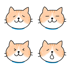 [LINE絵文字] 日和見ねこの画像