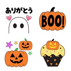 [LINE絵文字] ハロウィンの楽しい絵文字 2の画像