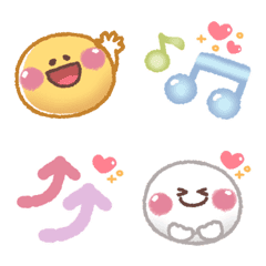 [LINE絵文字] ニコちゃん❤MIXの画像