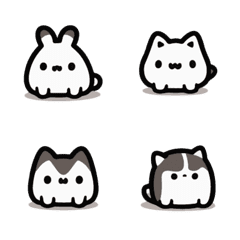 [LINE絵文字] Super cute animal expression stickers1の画像