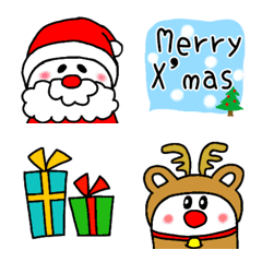 [LINE絵文字] おばけちゃんのクリスマス☆絵文字の画像