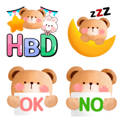 [LINE絵文字] Cute, can be used every day, good wordsの画像