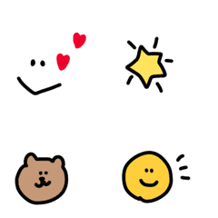 【ちっちゃな控えめ絵文字】の絵文字メイン画像