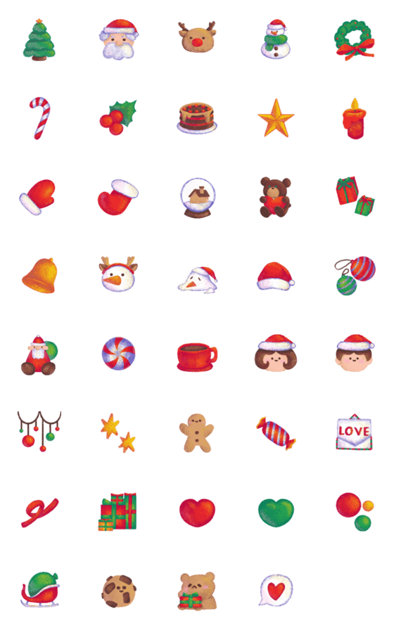 [LINE絵文字]Christmasssの画像一覧