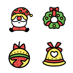 [LINE絵文字] christmas emoji :)の画像