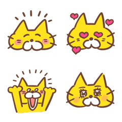 マイペースなねこさんの絵文字の絵文字メイン画像
