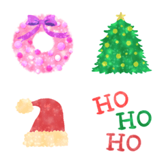 [LINE絵文字] 動く♥カラフル☆きらきらクリスマスの画像