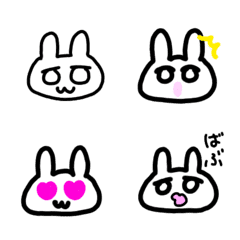 [LINE絵文字] うさぎ！の画像