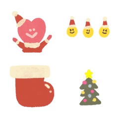 [LINE絵文字] 動く クリスマス ゆきだるま つながる罫線の画像