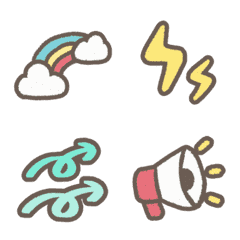 [LINE絵文字] Editor's emoji-Cute Label07の画像