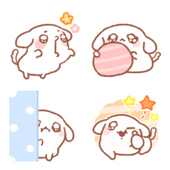 きゅるん＆ぴえんな犬絵文字の絵文字メイン画像