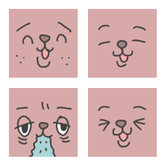 random face emojiの絵文字メイン画像