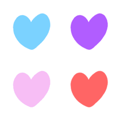 [LINE絵文字] ColorHeartの画像