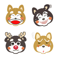 [LINE絵文字] 彼らはとっても仲の良い兄弟です。の画像