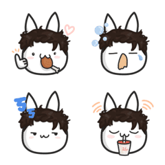 [LINE絵文字] The rabbit named Mr.Chenの画像