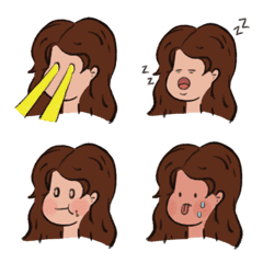 [LINE絵文字] Call me Luluの画像