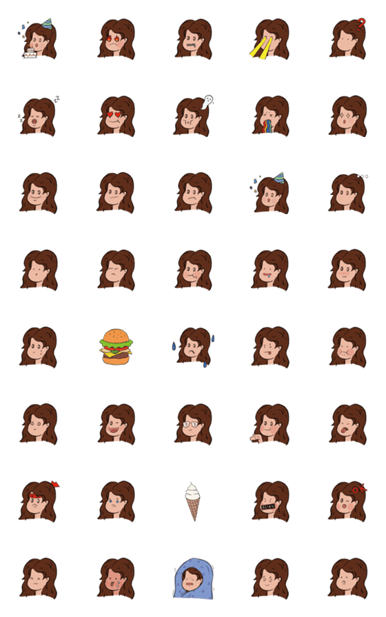 [LINE絵文字]Call me Luluの画像一覧