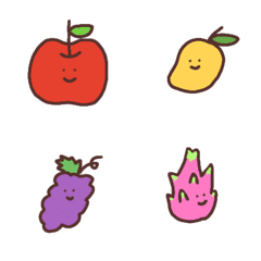 [LINE絵文字] I am a cute fruitの画像