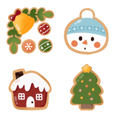 [LINE絵文字] クリスマス♡クッキーボックス♡の画像