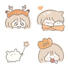 [LINE絵文字] ChaChaMilk - Autums Stickerの画像