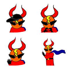 [LINE絵文字] アレクサンダー Mの画像