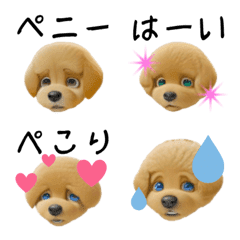 [LINE絵文字] ペニ子の絵文字1205の画像