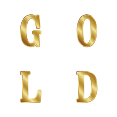[LINE絵文字] 英語のアルファベットの黄金伝説の画像