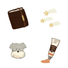 [LINE絵文字] 文具のある日常の画像