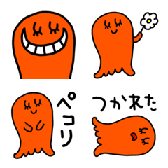 [LINE絵文字] riekimのたこさんウィンナーさん絵文字の画像