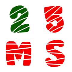 [LINE絵文字] Ho, ho, ho, Merry Christmas.の画像