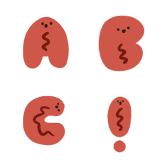 [LINE絵文字] Hoot doog abcの画像