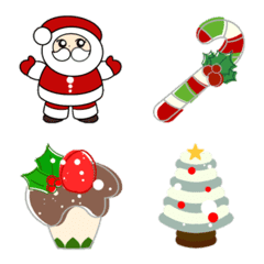 [LINE絵文字] Happy Christmas ☆ Cute絵文字の画像