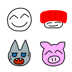 [LINE絵文字] ぼっちくん絵文字の画像