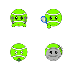 [LINE絵文字] Mr Tennis (Life 1)の画像
