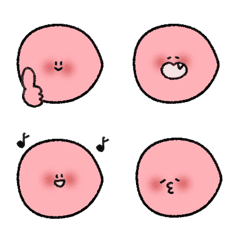 毎日 人気 白玉 団子 だんご ♥ 絵文字 8の絵文字メイン画像