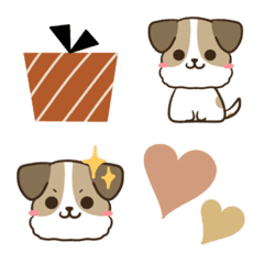 [LINE絵文字] かわいい犬♦ジャックラッセルテリア 絵文字の画像